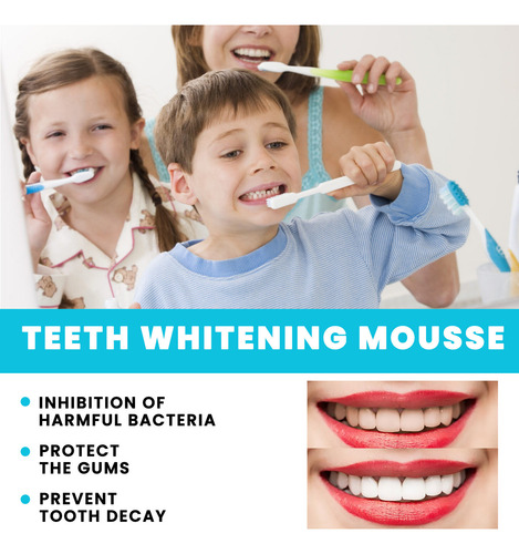 X Mouthwash Whitening Creme Dental Branqueador De Dentes 600