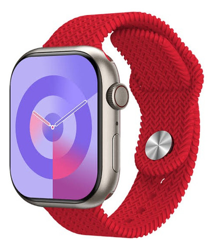 Reloj Hk10 Pro Gpt Amoled 3d Música Llamadas Play Store Ia Rojo
