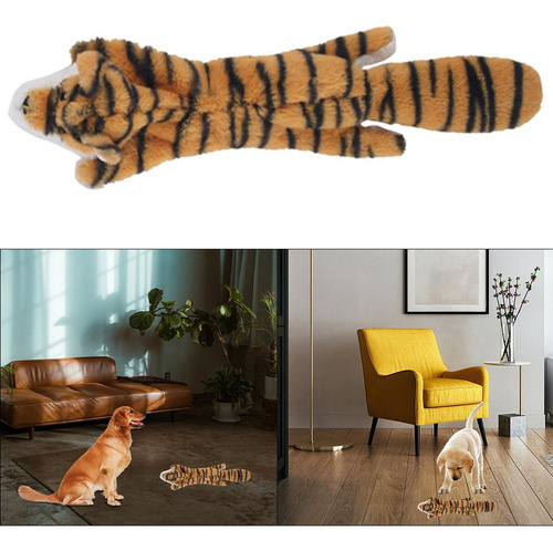 Perrito Duradero Perros Pequeños Squeakers Toy Play Tigres