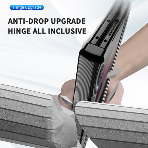 Funda Transparente Para Teléfono Samsung Galaxy Z Fold 3 Y 4 Color Plateado For Galaxy Z Fold 3