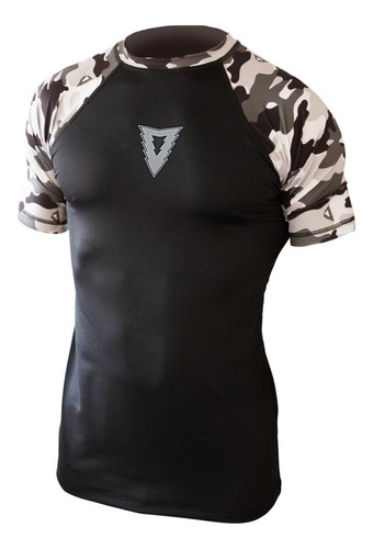 Lycra Tribo Jaguar Rashguard Mma Bjj Thai Nogi Nogi Crossfit