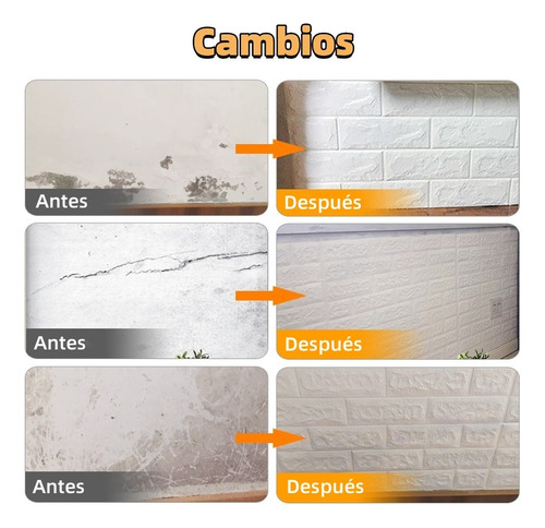 20pcs Panel Para Pared Espuma Ladrillo Pvc 3d Papel Tapiz Ladrillo Roca