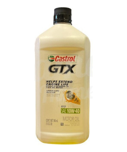 Aceite Castrol Gtx 10w-40 1l