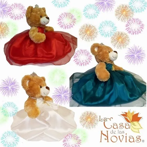 Peluches Mayoreo 3 Pzas Xv A os Ultima Mu eca Centro De Mesa
