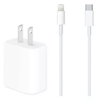 Apple 20w USB-C Lightning to USB Blanco