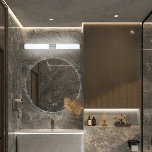 Sonheo® Lámpara Pared Espejos Modernas Decorativas Lámpara para Baño Y Interior luces para espejo Con 3 Modos de luz , 40cm De Largo
