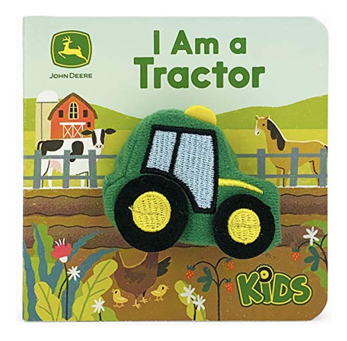 Book : I Am A Tractor (john Deere Finger Puppet Book)...