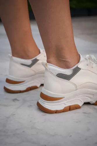 Zapatillas Mujer Sneakers Urbanas Plataforma Alta Deportiva