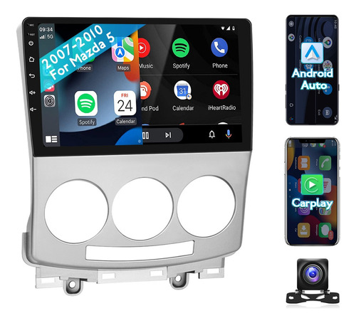 Zk Autoestéreo Android 11 De 9in Carplay Para Mazda 5