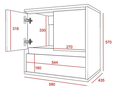 AMV mueble Vanitory flotante colgante baño para bacha apoyo blanco cantidad de agujeros para grifería sin agujeros mueble blanco Everest