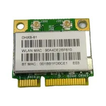 Comprar Placa De Red Wifi Notebook Bangho Futura 1522 Testeada