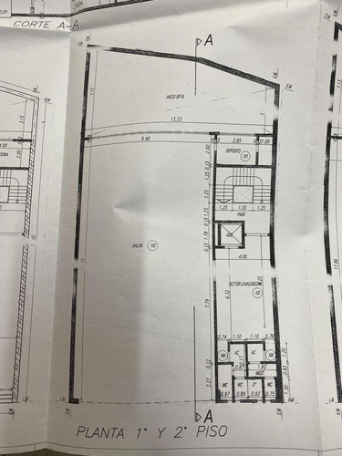 Edificio En Venta - 3 Plantas Libres Con Local - 800 M2 - Lote Propio -balvanera