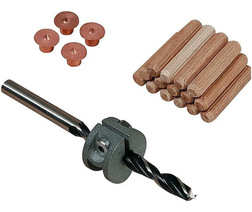 Conjunto Para Cavilhar De 10mm 2918 - Wolfcraft