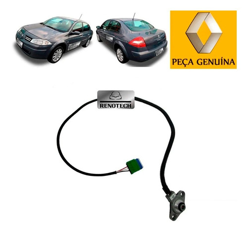 Sensor Pressao Camb Dp0 Megane Ii 2.0 16v 06 A 13 7700100009