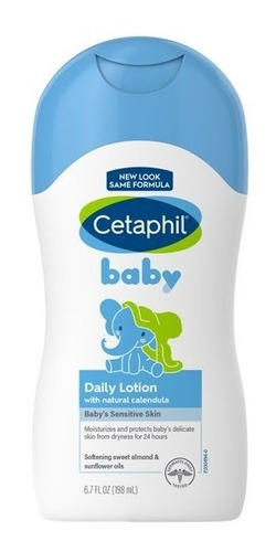 Cetaphil Baby Loción Diaria Con Caléndula Orgánica 198ml