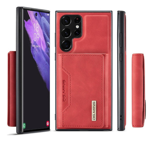 B Funda De Polipiel Tarjeta For Samsung Galaxy S20 S21 S22