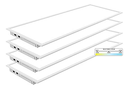 Focos Led - Panel De Techo Led 2x4 Con Potencia Ajustable (p