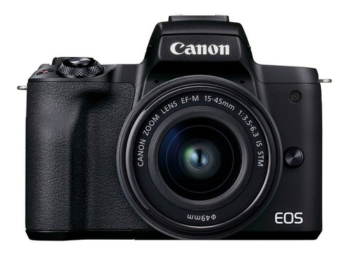 Imagen 1 de 7 de Canon EOS Kit M50 Mark II + lente EF-M 15-45mm f/3.5-6.3 IS STM sin espejo color  negro 