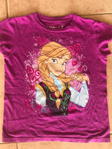 Franela Disney Frozen Talla 7/8