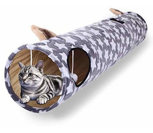Túnel - Luckitty Star Cat Tunnel Toys Collapsible Kitty Tube
