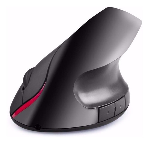 Imagen 1 de 3 de Mouse Ergónomico Vertical Inalambrico Recargable Laptop Pc