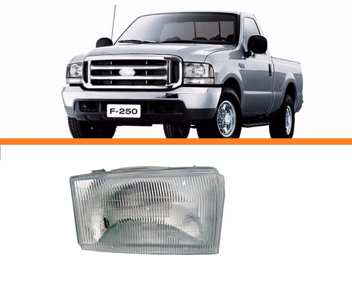 Farol Ford F250 99 2000 01 02 03 04 05 Esquerdo