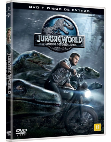  Dvd Jurassic World O Mundo Dinossauros - Duplo - Lacrado 