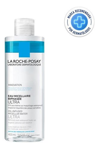 Agua Micelar La Roche-posay Ultra Bifásica 400ml