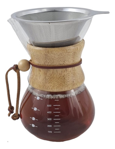 Cafetera Chemex Classic Manual Filtro Borosilicato 600ml