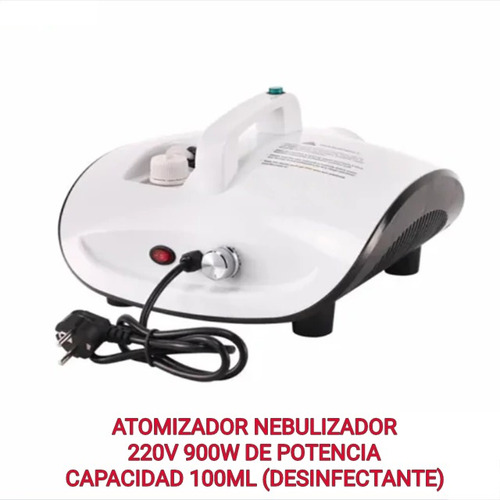 Imagen 2 de 3 de Atomizador Nebulizador 220v 900w De Potencia