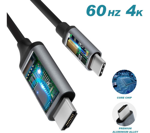 Doitby 20 A Hdmi Cable Para Samsung Galaxy, Usb Type C A Con