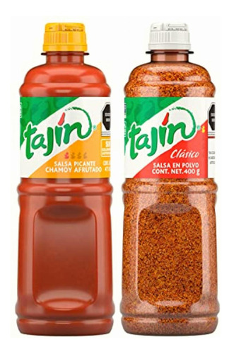Tajín Kit Ritual 1-2: Polvo Clásico 400g + Salsa Líquida