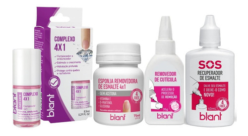 Kit Manicure Básico Blant Pronta Entrega Envio Rápido
