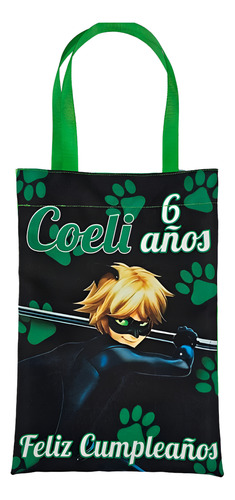 20 Dulceros Gato Cat Negro Fiesta Cumpleaños Personalizado