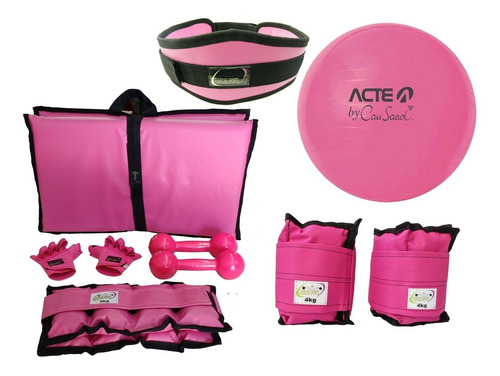 Kit Ginastica Com 7 Itens - Funcional.