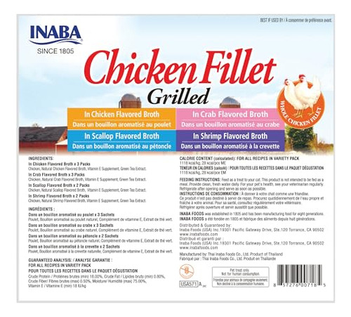 Galletas/complemento/premium De Filete De Pollo A La Parrill