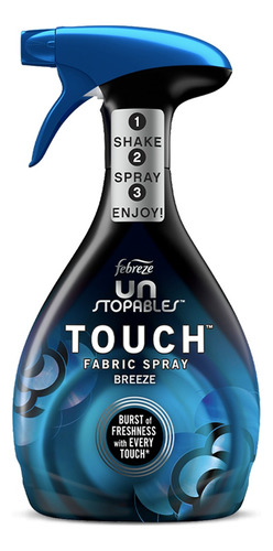 Aromatizador Telas Unstopables Touch Breeze Febreze 800ml
