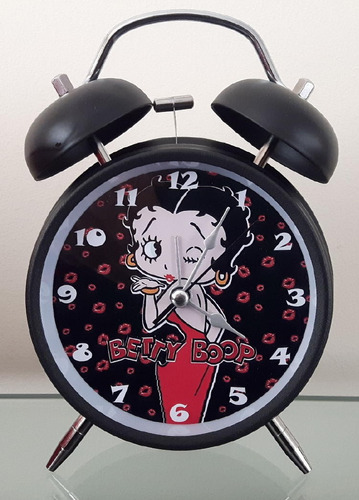 Betty Boop Kiss Besos Reloj Despertador Estilo Vintage 