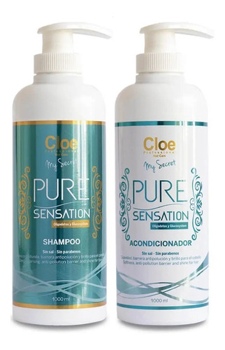 Shampoo Y Acondicionador Cloe Pure Sensation 1000ml