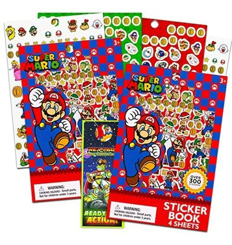 Pack Definitivo De Pegatinas Para Nintendo Mario, Más De 600