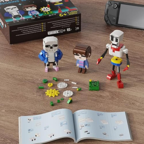 Undertale - Juego De Construcción De Figuras De