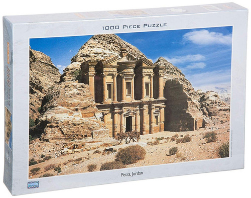 Rompecabezas 1000 Piezas Petra, Jordania 75x50cm + Pegamento