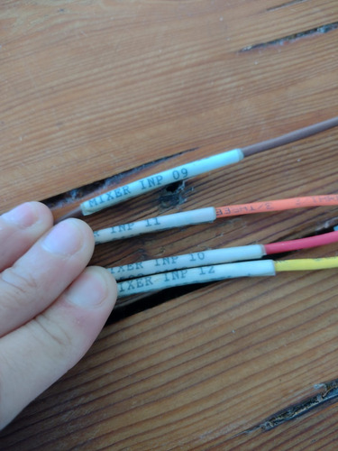 Manguera Pachera Belden 4 Canales Fichas Swichcraft (Usado)