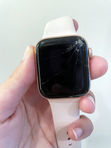 Glass Vidrio Para Apple Watch Serie 6 41mm Repuesto