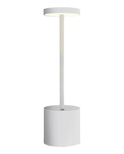 Velador Fino Alto Ilumincacion Deco Mesita Recargable Trendy