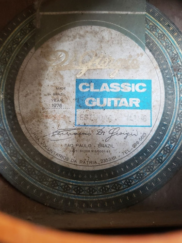 Imagem 10 de 10 de Violão Di Giorgio Estudante 18 Nylon Made In Brazil 1976
