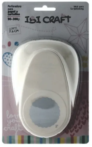 comprar Perforadora Ibi Craft Troquela Forma De Blondas 76mm H\u002F300gr