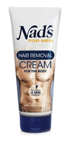 Nads For Men Crema Depilatoria Corporal Para Hombre 200ml