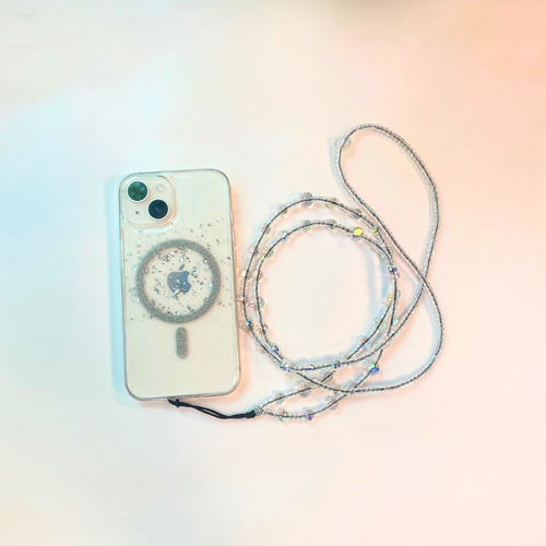 Correa Strap Premium Party Tornasolado Colgar Funda Celular