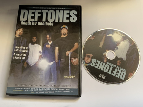 Dvd Deftones Death By Decibels Legendado